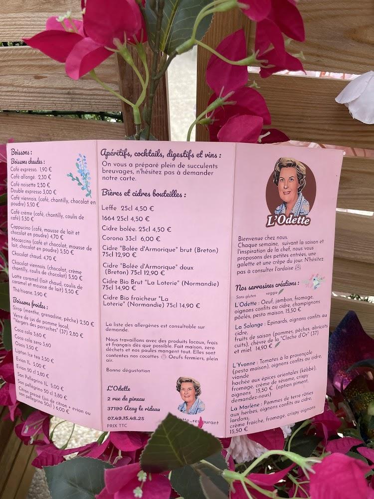 L'Odette - Menu Image 3